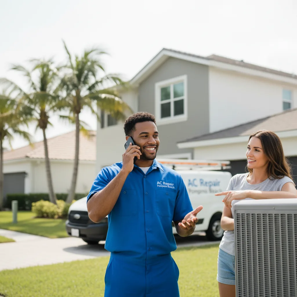 AC Repair Pompano Beach customer support in Hickory Creek